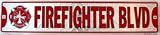 Fire Fighter Blvd Street Sign - ST20091