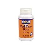 Now Foods Red Rice Yeast Extract 600mg, 60 caps( Eight Pack)