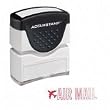 COS032900 STAMP,ACCU,INKED,AIRMAIL,RED