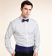 Silk Rich Glitter Bow Tie Cummerbund