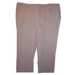 Women's Plus L.E.I. Capri Pants Sophia Hip Hugger Size 22W Light Pink