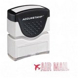 COS032900 STAMP,ACCU,INKED,AIRMAIL,RED