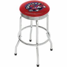 Toronto Raptors Single Foot Ring Barstool with Swivel