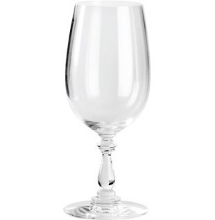Alessi MW02/1 Dressed Glass for White Wine in Crystal h.7.5