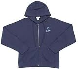 Kansas City Royals MLB "Hoody" Full Zip Hooded Sweatshirt For Women (White) (Large)