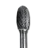 Shark Industries Ltd (SRKBT36) Carbide Bur Oval Tip 1/4 in. Shank