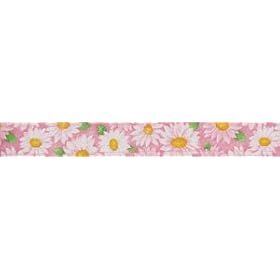 Elmo's Closet Dog Collar - Shasta Daisy (Medium)
