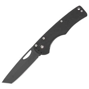 Blackie's Classic Tactical, G-10 Handle, Black Tanto Blade On Sale
