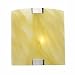 Nimbus-Clouded Glass Wall Sconce - Amber