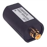 Impact Acoustics - Composite video isolation transformer - black