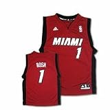 Chris Bosh Miami Heat #1 Youth Revolution 30 Replica Adidas NBA Basketball Jersey (Alternate Red)