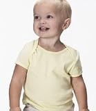 Baby Short Sleeve Infant Lap Shoulder T-shirt, Color: Black, Size: Medium