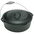 Lodge Logic Pre-Seasoned 5-Quart Dutch Oven with Loop Handles