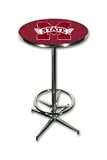 Mississippi State Chrome Pub Table 40 High 30 Diameter - NCAA Team