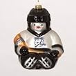 Tampa Bay Lightning 5.5" Glass Snowflake Hockey Friends Holiday Tree Ornament - NHL Hockey