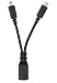 All Products : MOTOROLA OEM Bluetooth Adapter Y Cable. EMU power to EMU/EMU