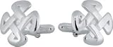 Irish Knot Cufflinks in Sterling Silver by Cuff-Daddy