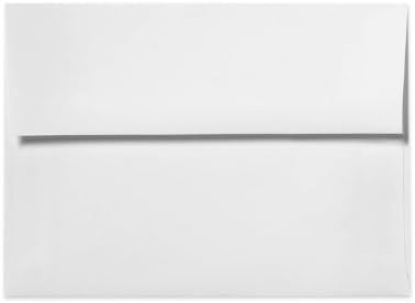 A4 Invitation Envelopes w/Peel & Press (4 1/4 x 6 1/4) - 70lb. Bright White (50 Qty.)