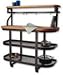 Enclume BSB1 Baker's Sideboard Kitchen Furniture, Hammered Steel and Wood