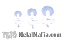 MICRODERMAL CLEAR RETAINER HEAD MDRET3MM- CLEAR 3MM