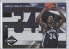2009-10 Limited Freshmen Jumbo Jersey Numbers #2 - Hasheem Thabeet/99