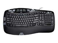 Childrens Toyshop  Electronics : Logitech Wave Ergonomic Keyboard [USB, Black]