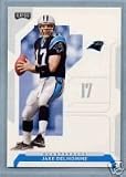 2006 Playoff NFL Playoffs 29 Jake Delhomme / Carolina Panthers / Football Cards - In Protective Top Loader - Sports Trading Cards Collecting