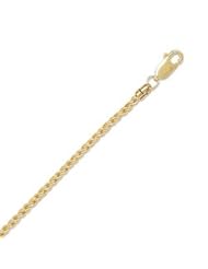 Twisted Rope Chain Necklace 2mm Width 14k Yellow Gold Filled - Made in the USA