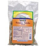 Childrens Toyshop  Gourmet Food : NOW Foods, Sesame Sticks Salted - 9 oz