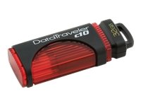 Kingston DataTraveler C10 - 32 GB USB 2.0 Flash Drive DTC10/32GB (Black & Red)
