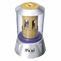 Westcott #14203 Titanium iPoint Pencil Sharpener, Electric, Auto Feed, Self Sharpening School Sharpener