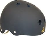 Triple 8 Brainsaver Helmet Black Rubber Sm