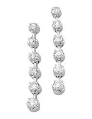 Diamond Earring 14K White Gold Pair 1 Ct Tw Diamond Earring