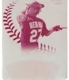 2006 Upper Deck Ovation Printing Plates Magenta #94 Jeremy Hermida - Florida Marlins (Press Plate - Serial #d 1/1) (Baseball Cards)