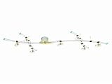 12V hochwertiges Halogen Schienensystem mit filigranen Strahlern “Hip Hop” 7 flg Dekospitzen grün
