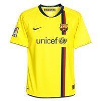 Buy Nike Barcelona Away Jersey 08 09