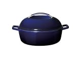 Review KitchenAid 51159 / KitchenAid 12-Inch Cast-Iron Chicken Fryer, Blue