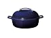 KitchenAid 12-Inch Cast-Iron Chicken Fryer, Blue