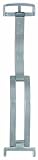Hadley-Roma Unisex BKL300W-18MM 18-mm Stainless Steel Deployment Buckle