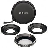 Sony VCLHGE08B Wide-End Conversion Lens for 37mm/30mm Camcorders