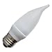 GE Lighting 76453 Energy Smart LED Bent Tip Light Bulb, White, Medium Base, 2-Watt