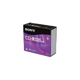 Sony CD-R Audio 80 Minute in Slim Jewel Case (10-Pack)
