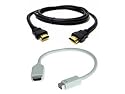 PTC Mini-DVI to HDMI Adapter with 6ft HDMI Cable for Macintosh