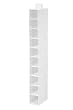 Honey-Can-Do SFT-01240 10-Pocket Hanging Shoe Organizer, White