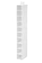 Honey-Can-Do SFT-01240 10-Pocket Hanging Shoe Organizer, White