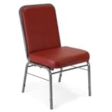 Vinyl ComfortClass Stack Chair - OFM - 300-SV-VAM