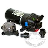 Flojet Water Jet Quad II Washdown Pump Kits 4305144L 12V Water Jet Washdown Pump