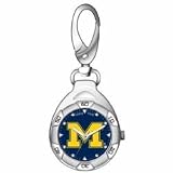 Michigan Wolverines Clip On Watch