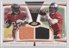 Doug Martin, Mike Glennon #13/25 Tampa Bay Buccaneers (Football Card) 2013 Topps Prime Dual Combo Relics Copper Rainbow #DCR-MG
