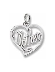 Rembrandt Charms, Mother Charm in Solid Sterling Silver or Gold